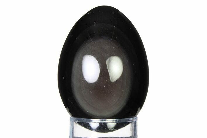 Polished Rainbow Obsidian Egg - California #322378
